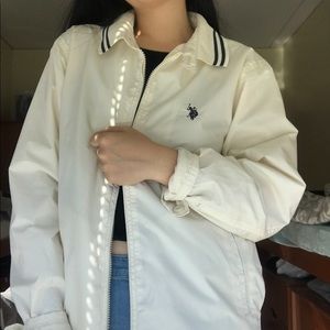 POLO VINTAGE OFF WHITE JACKET